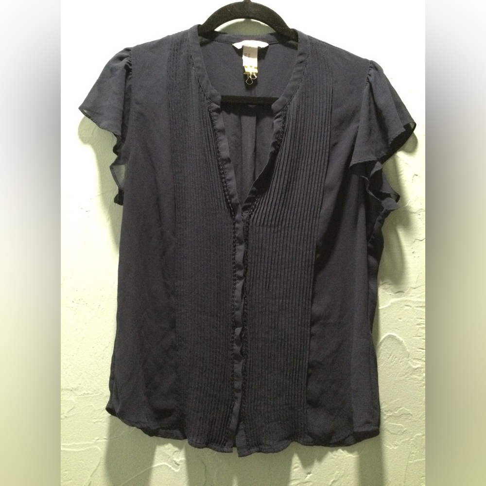 H & M
Sheer Blue top